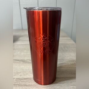Starbucks Metallic Red Tumbler